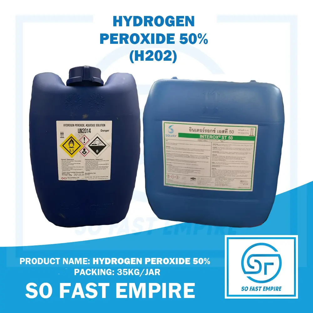 HYDROGEN PEROXIDE 50%